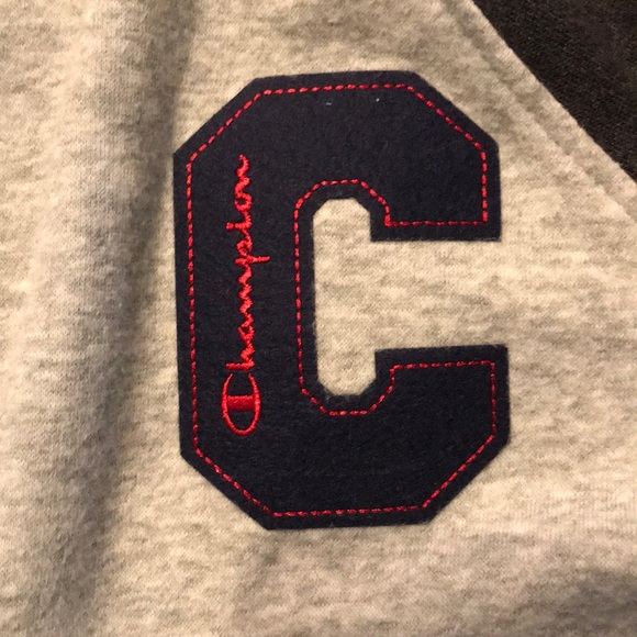 Like new! Champion fleece lined athletic jacket - Picture 7 of 11